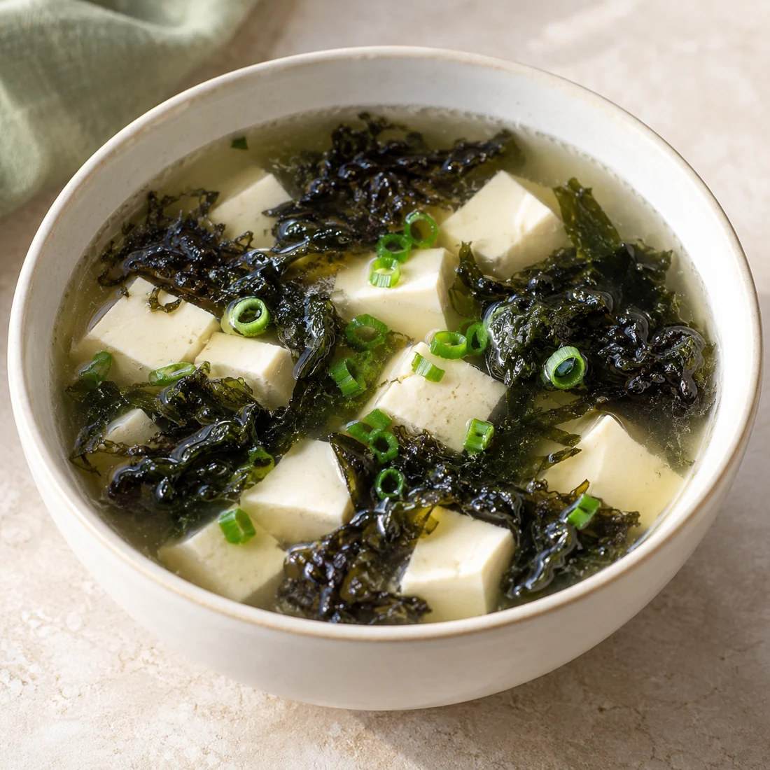 紫菜豆腐湯